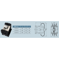 CJ19-115 115A lc1 d115 ac contactor ac magnetic contactor cj20 160 for power factor